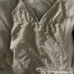 Brandy Melville Cream Top